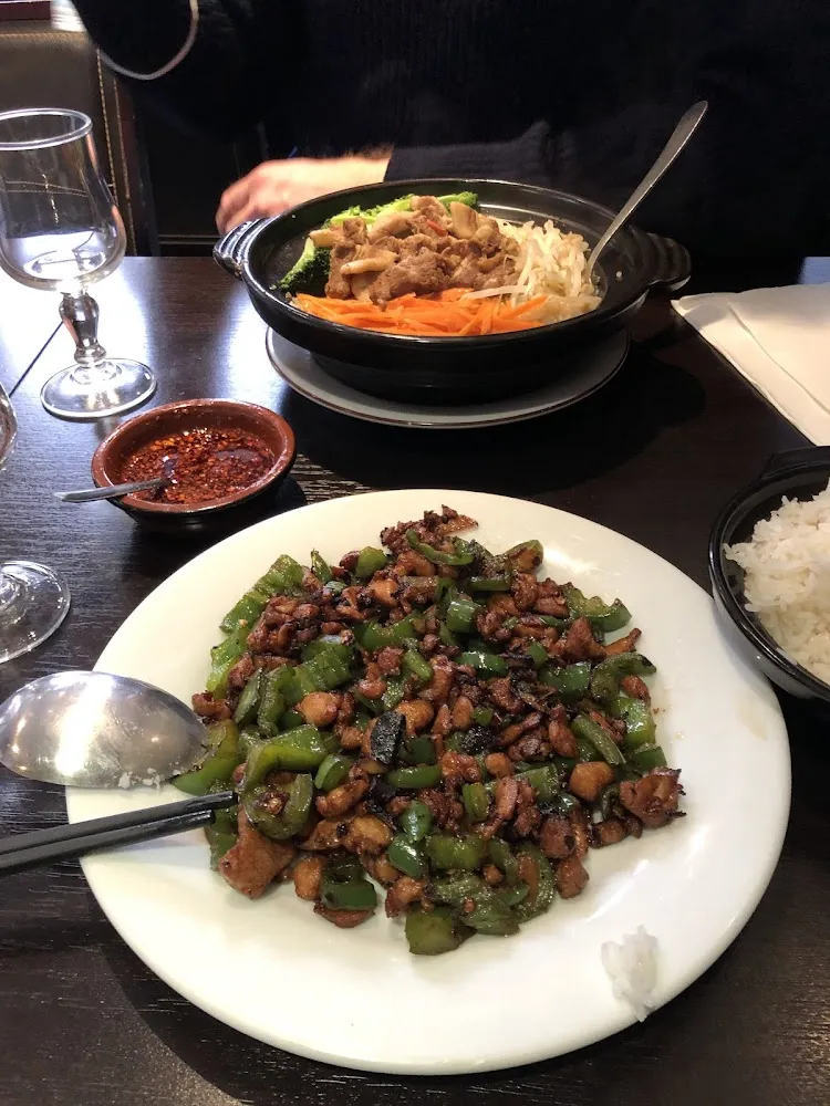 Poulet Au Piment Vert